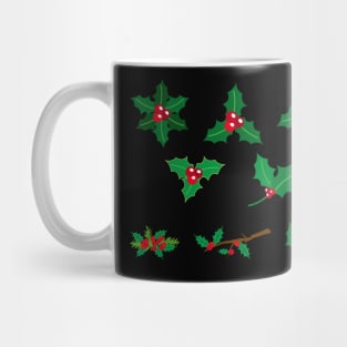 Christmas Holly Berries Mug